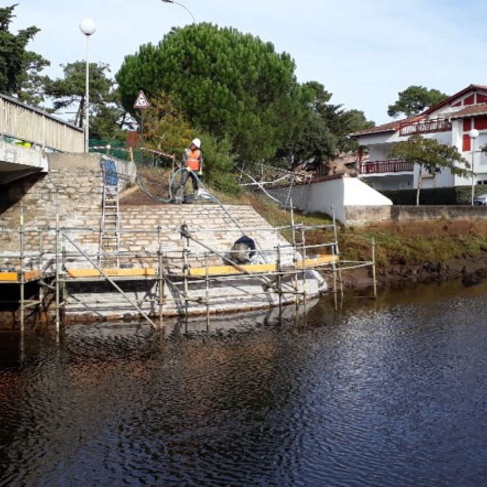 Réparation du Pont du Bourret